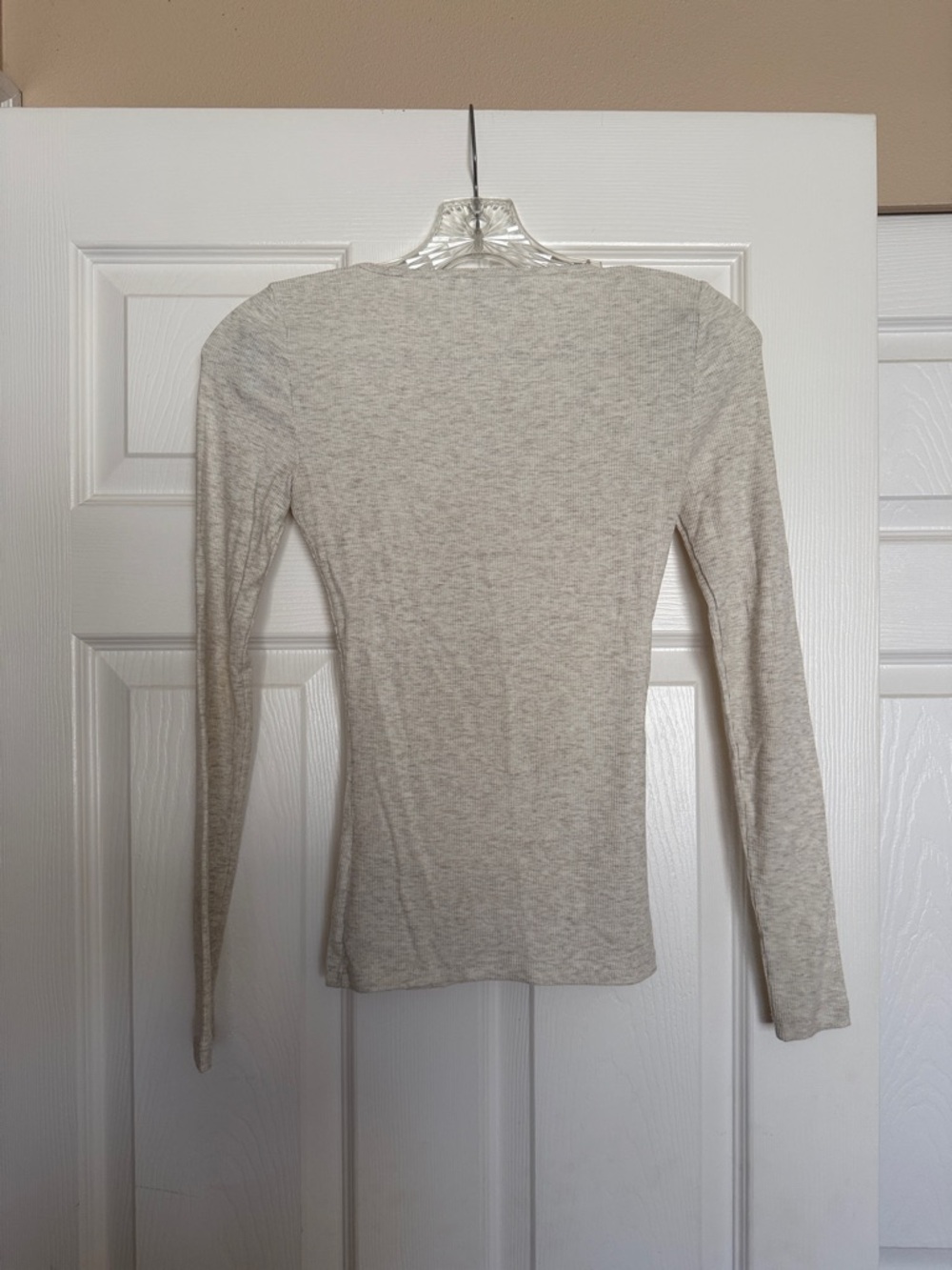 Aritzia The Group Heather Light Birch Lounge Top XS - Picture 4 of 6